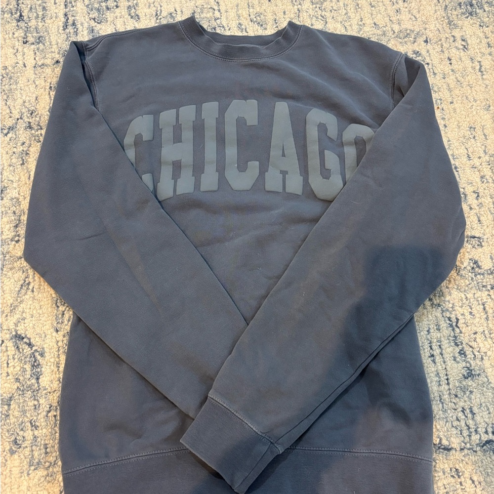 Chicago Navy Blue Sweater